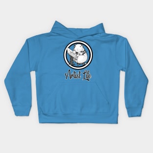 Guinea Pig - Artist Life Kids Hoodie